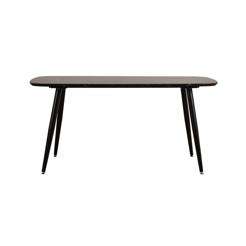 MUEBLES SUR - Mesa  comedor rectangular Plenty 160X90X75CM cubierta MDF