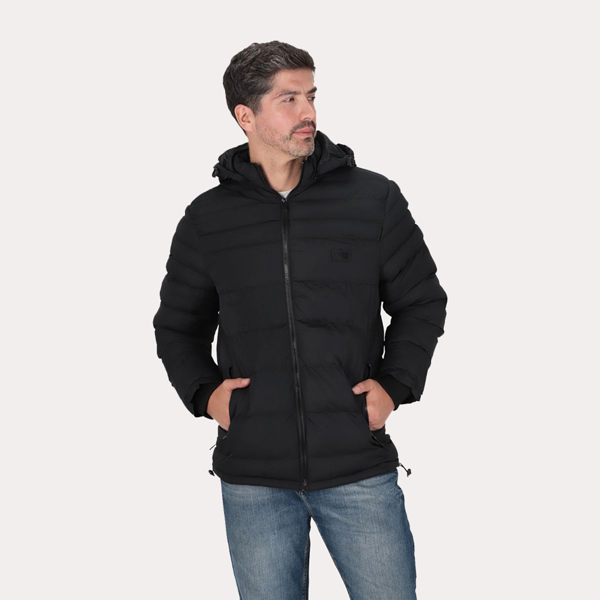 GANGSTER - Parka Livo Negro Gangster