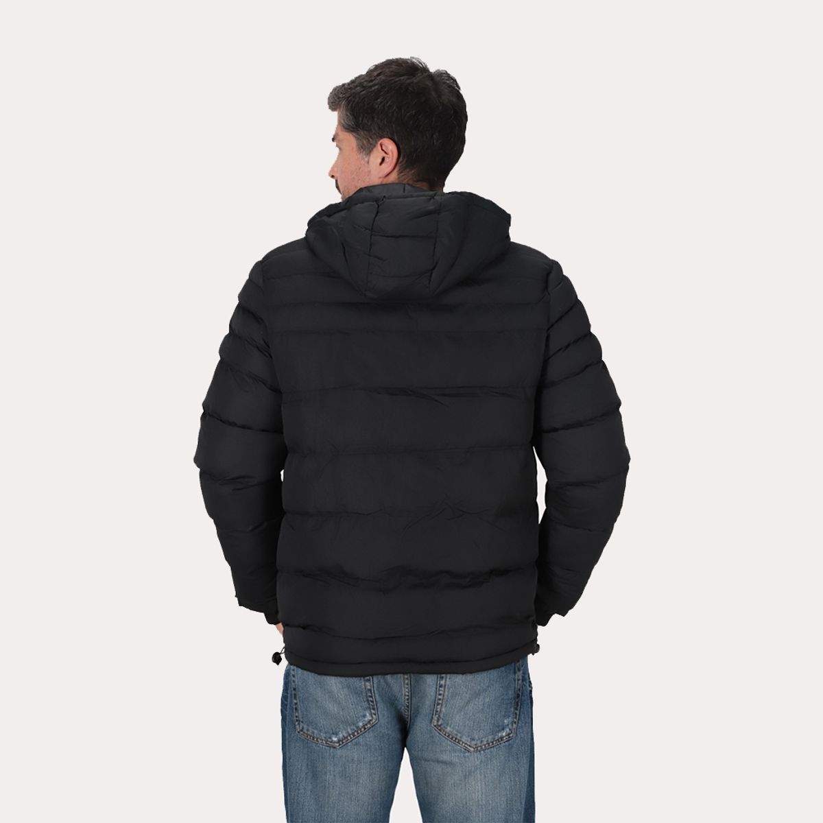 GANGSTER - Parka Livo Negro Gangster