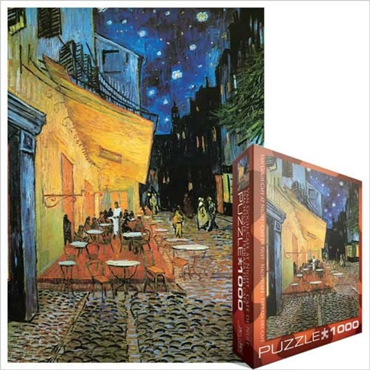 EUROGRAPHICS - EUROGRAPHICS 6000-2143 CAFE TERRACE AT NIGHT PUZZLE 1000