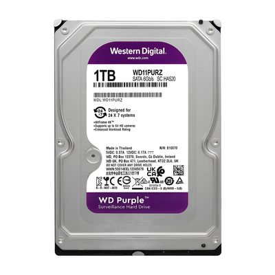 Imagen 2 del producto Disco Duro Interno Purple 1TB PC / DVR / NVR