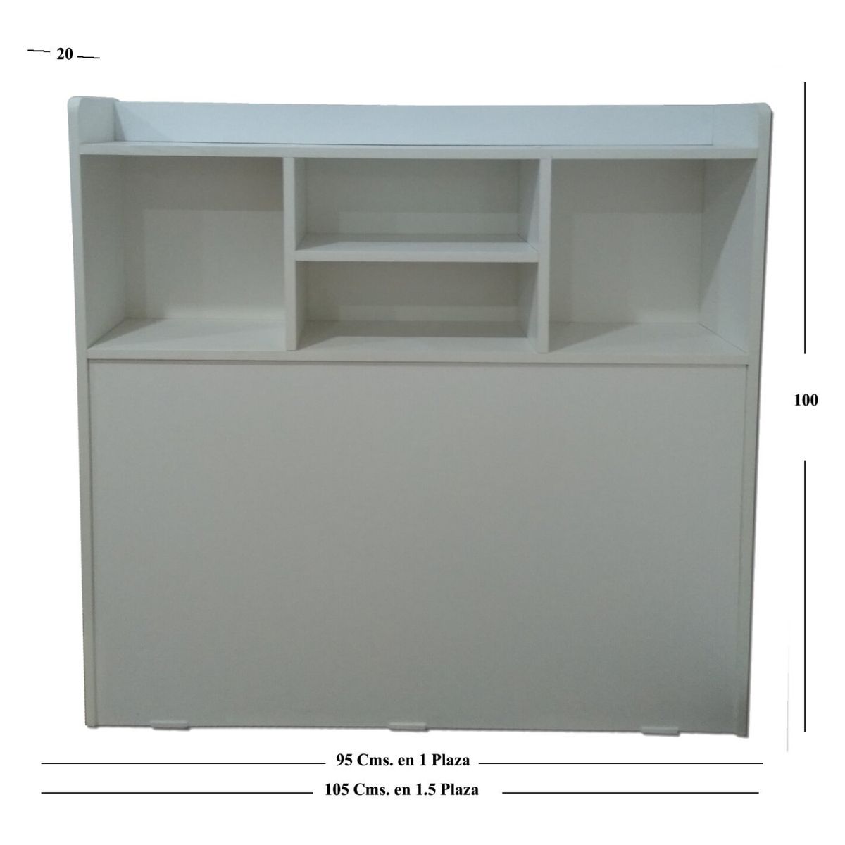 MUEBLES KIDS - Respaldo Repisa 1.5