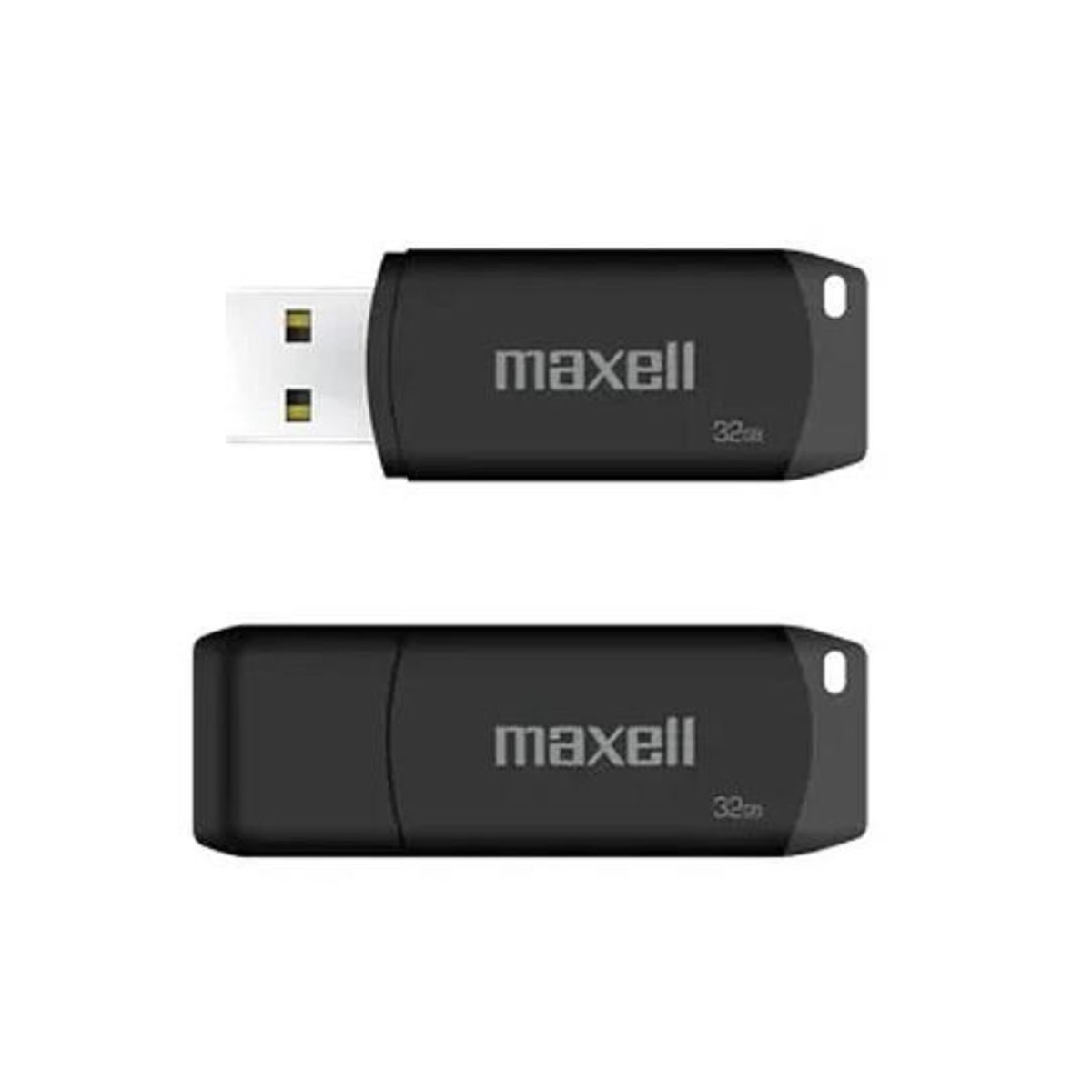 MAXELL - PENDRIVE USB 2,0 MAXELL 32 GB USBPD-32 NEGRO
