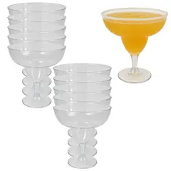 GENERICO - Set 50 Copa Margarita Acrilico Apertitivo 250mL Degustacion.