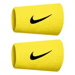 NIKE - Muñequera Premier Larga Amarilla X2 Tenis Padel