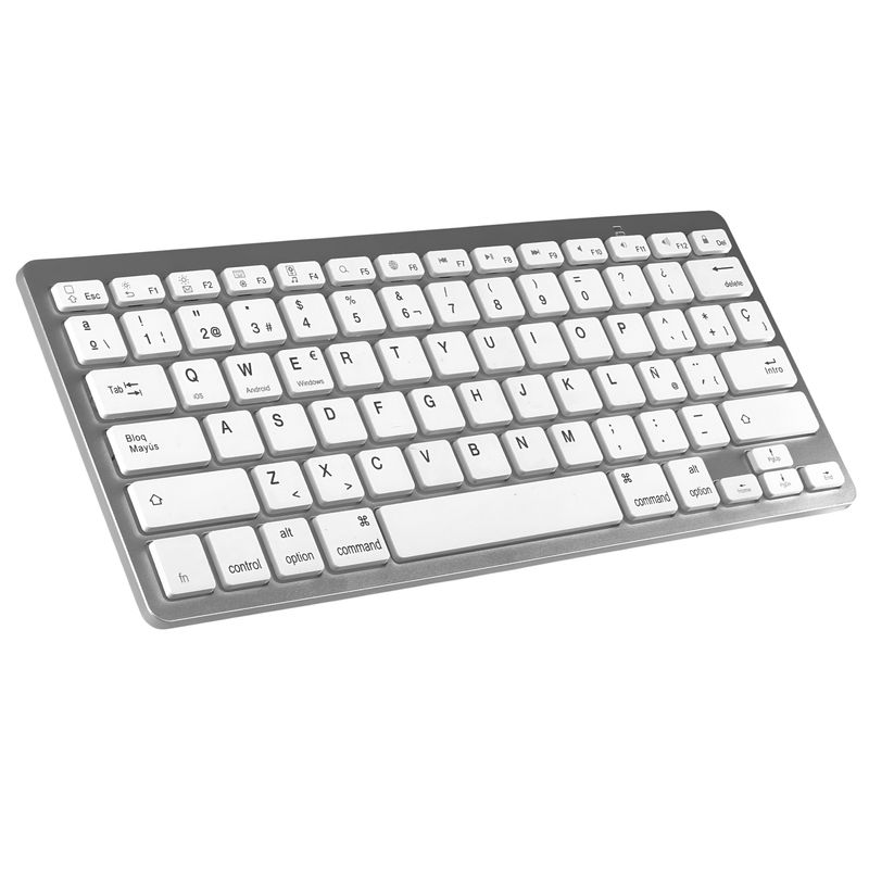 GENERICO - Teclado Inalambrico Bluetooth Para Mac Android Windows