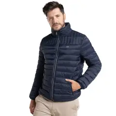POTROS - Parka Andorra Quilted Acolchada Hombre Verde