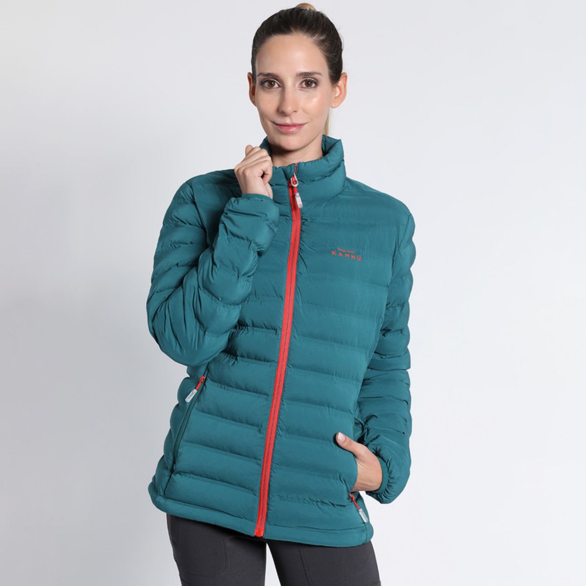 KANNU - Parka Termosellada Bloques Mujer KANNU
