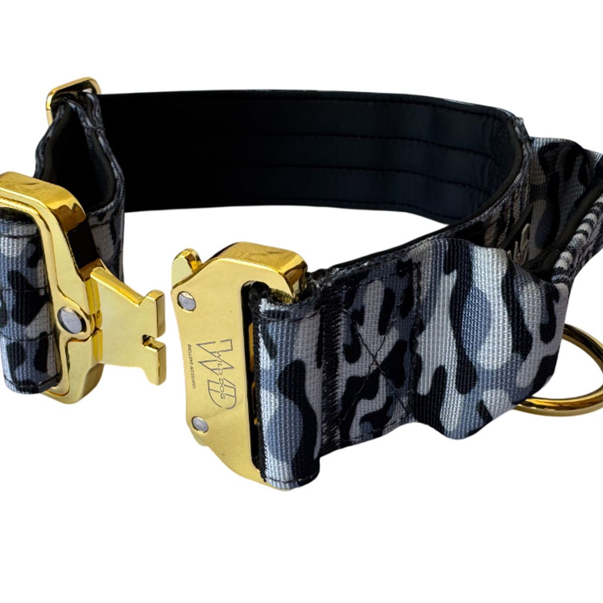 GENERICO - Collar Táctico Y Correa Para Perro - CAMUFLAJE TALLA L