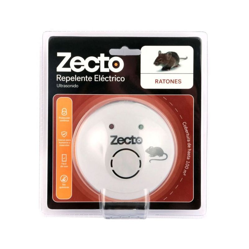 ANASAC - ZECTO REPELENTE DE RATONES ELÉCTRICO 1 U