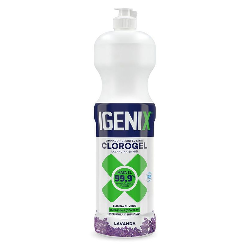 IGENIX - Limpiador Cloro Gel Igenix Lavanda 900ml