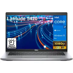 DELL - Latitude 5420 Core™ i7-1185G7 512GB SSD 16GB 14"FHD WIN10 Pro Backlit Keyboard 1 año Garantia.