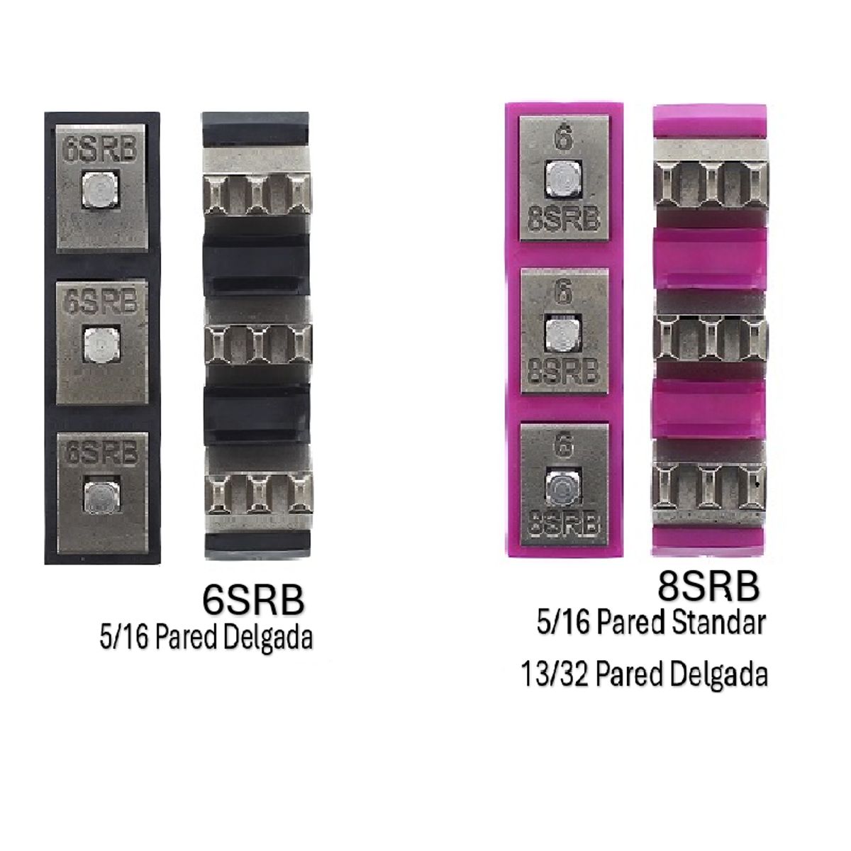 AMERICAN AIR - Juego de dados para Ferrulera Hidraulica Manual HD Azul.