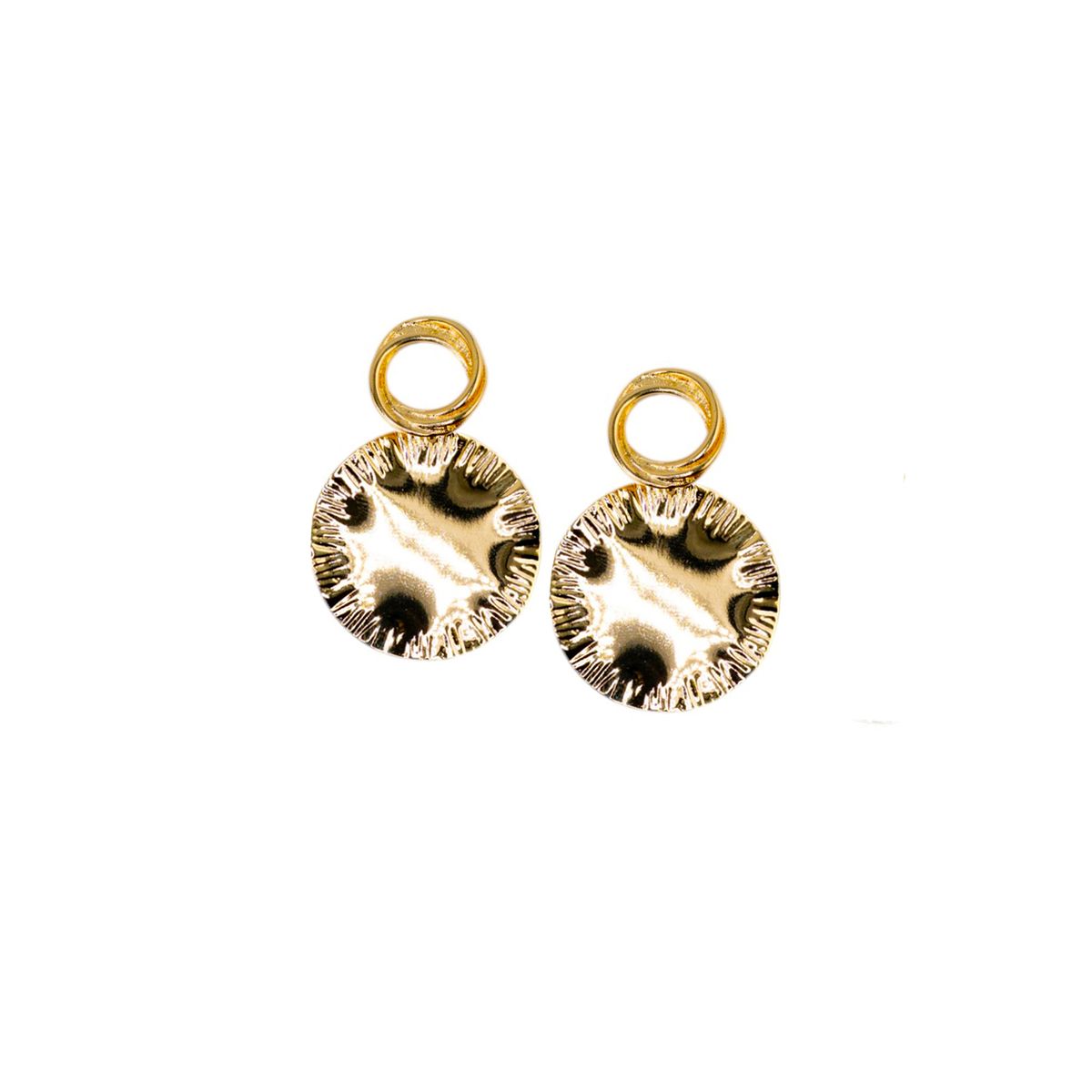 JOYAS MONTERO - Aros Aria Gold Baño de Oro 24k