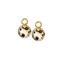 JOYAS MONTERO - Aros Aria Gold Baño de Oro 24k
