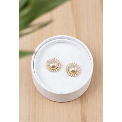 Imagen 2 del producto Aros Ava Gold Baño de Oro 24k