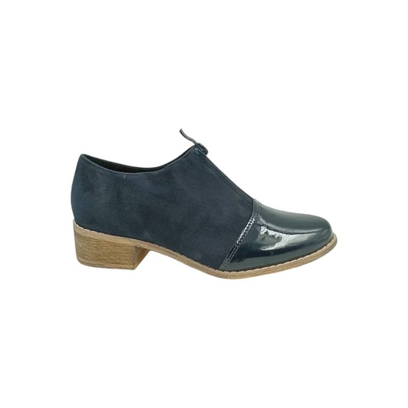 HERIEL - Zapato Negro Bajo Mujer