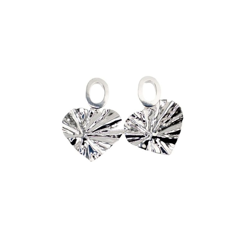 JOYAS MONTERO - Aros Ella Silver Baño de Oro 24k