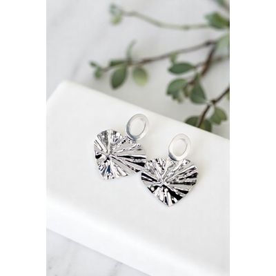 Imagen 2 del producto Aros Ella Silver Baño de Oro 24k