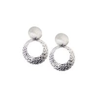 Aros Elena Silver Baño de Oro 24k