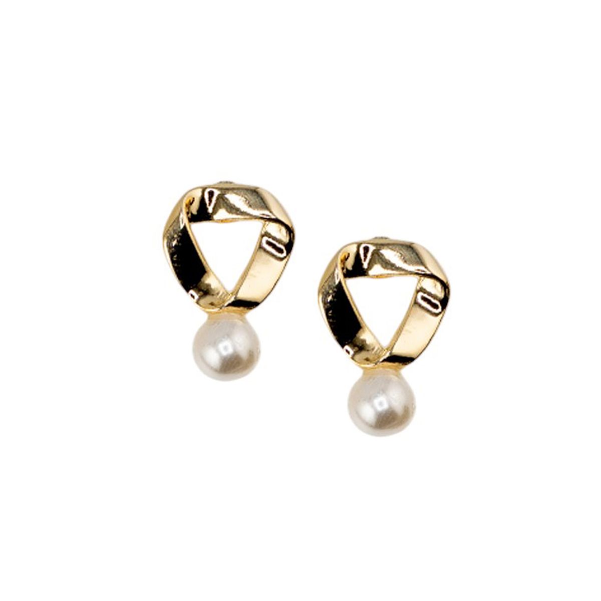 JOYAS MONTERO - Aros Rania Gold Baño de Oro 24k