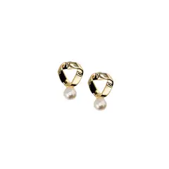 JOYAS MONTERO - Aros Rania Gold Baño de Oro 24k