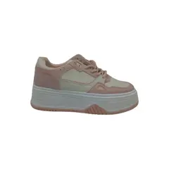 HERIEL - Zapatilla Rosa Plataforma Mujer
