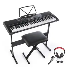 TONIC PIANOS - Kit de teclado 61 teclas Tonic TON-630 Full Pack