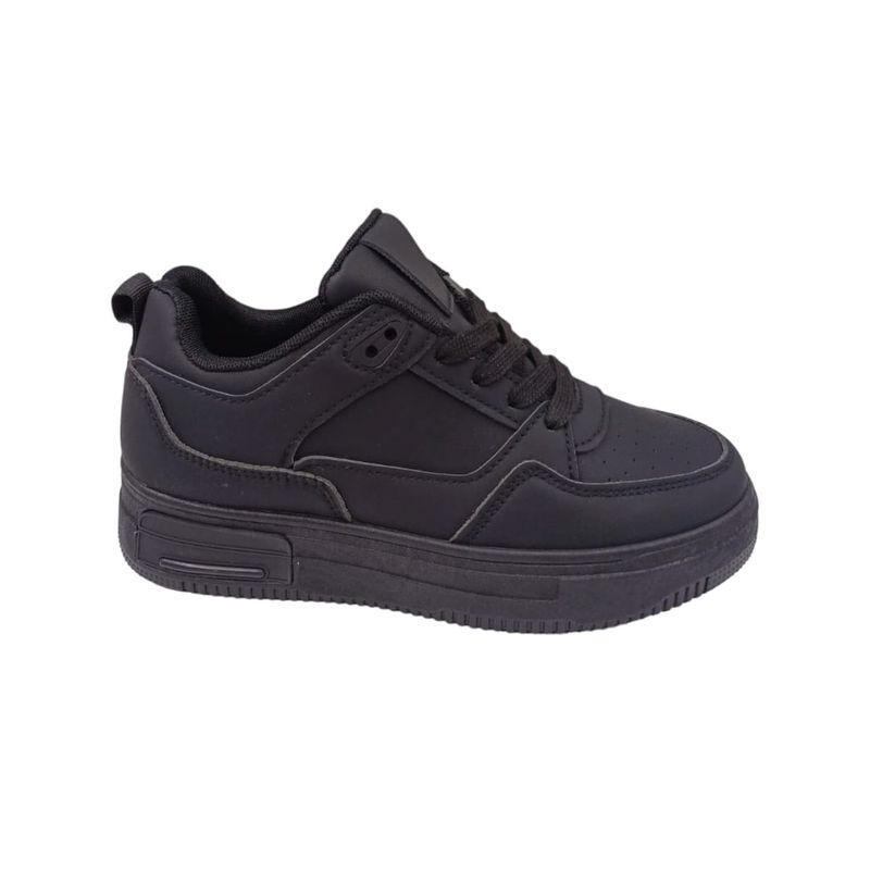 HERIEL - Zapatilla Negra Plataforma Mujer