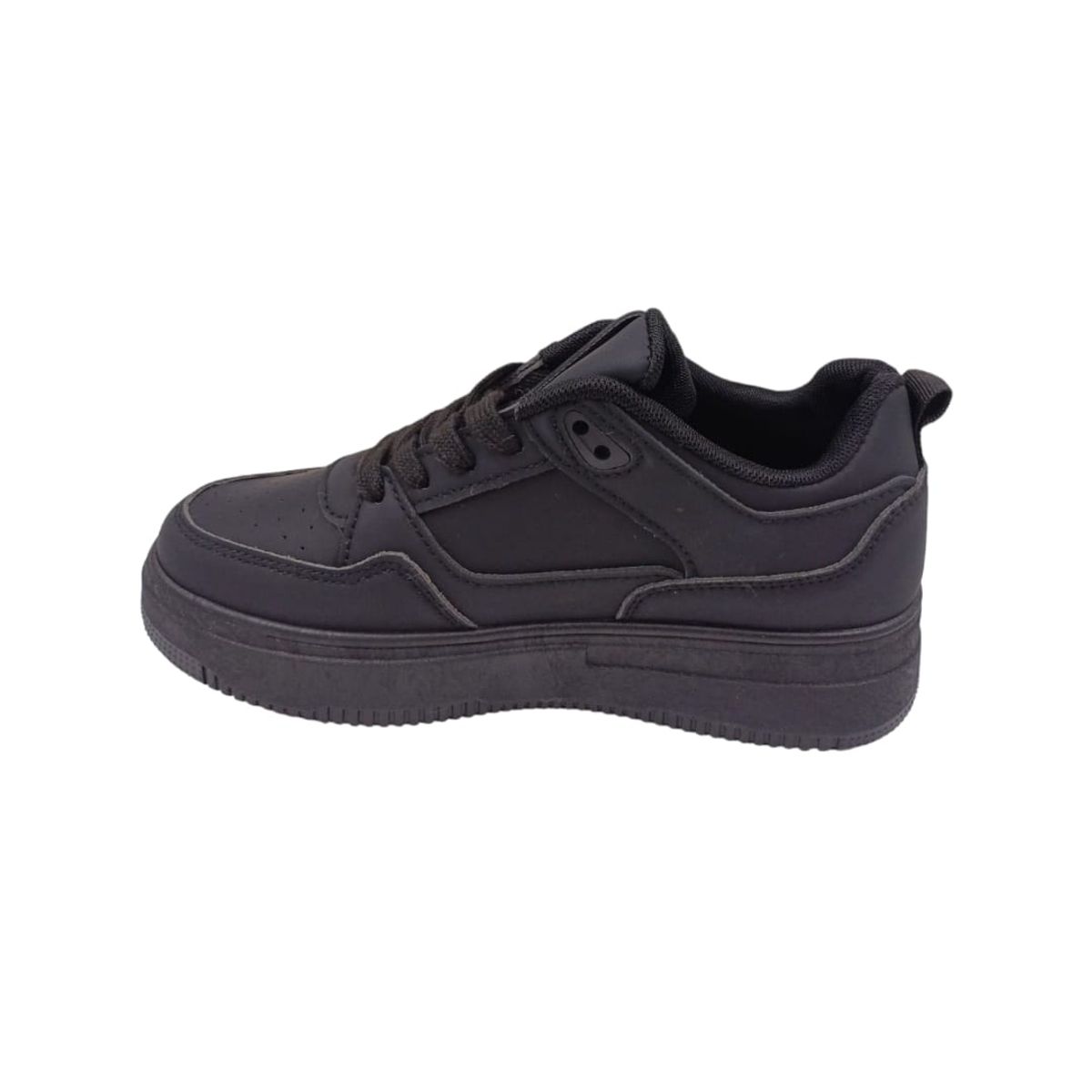 HERIEL - Zapatilla Negra Plataforma Mujer