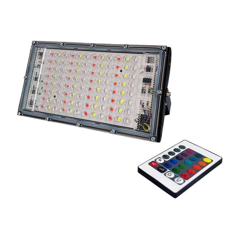 HB LEDS - Proyector LED AVC 50w RGB Control Remoto