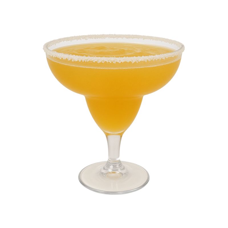 GENERICO - Set 10 Copa Margarita Acrilico Apertitivo 250mL Degustacion