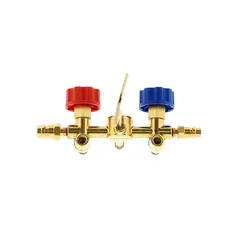 AMERICAN AIR - Cuerpo Manifold con Visor Bronce CH-RS01.