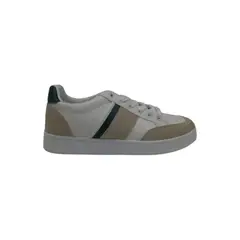 HERIEL - Zapatilla Blanca y Beige Hombre