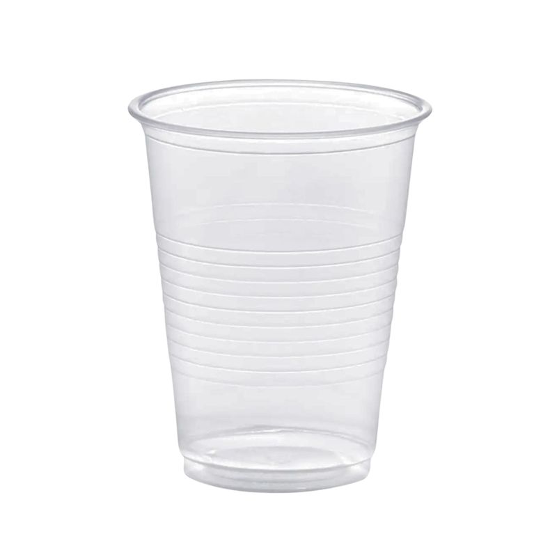 GENERICO - Set 10 Vasos Plastico 16oz 473mL Transparente Desechable