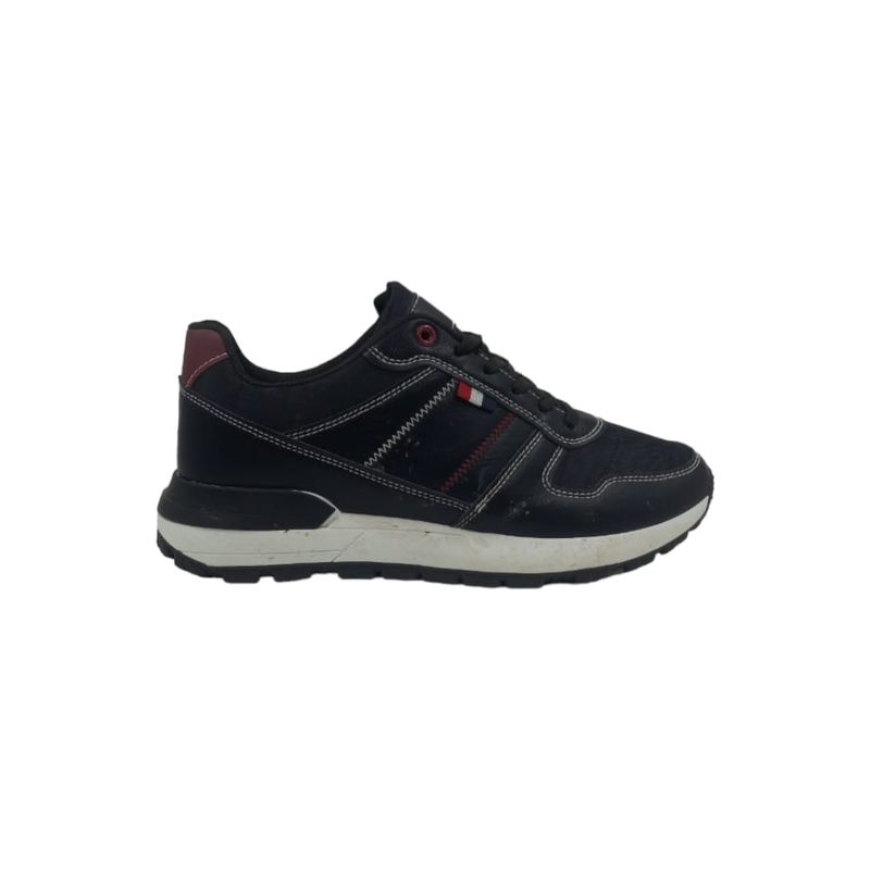 HERIEL - Zapatilla Negra Hombre