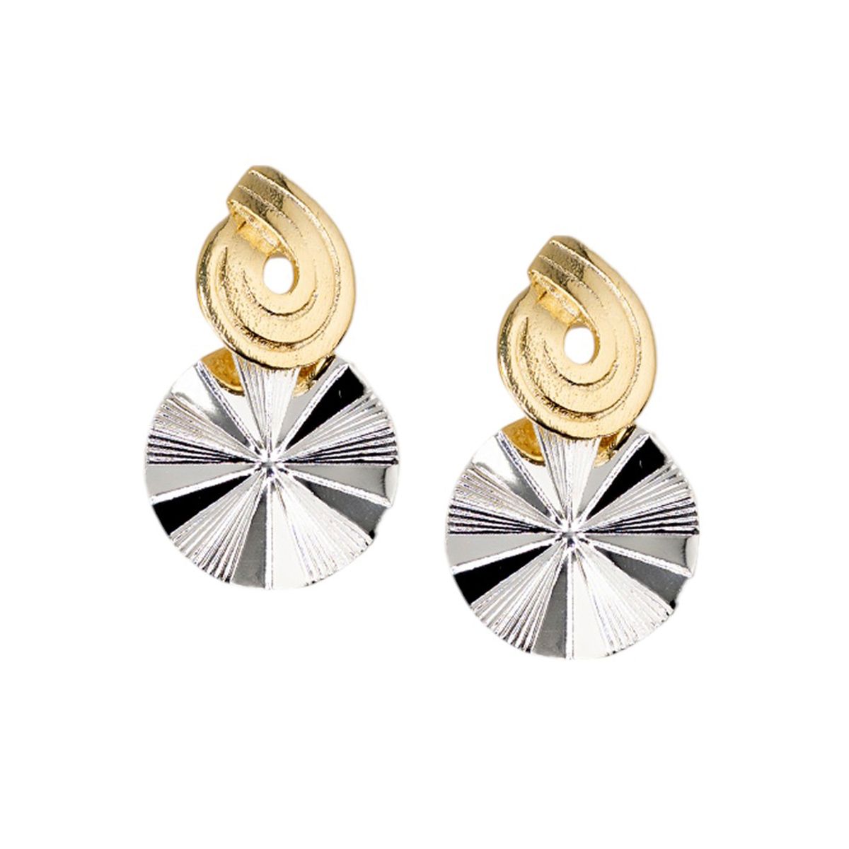 JOYAS MONTERO - Aros Milena Gold Baño de Oro 24k