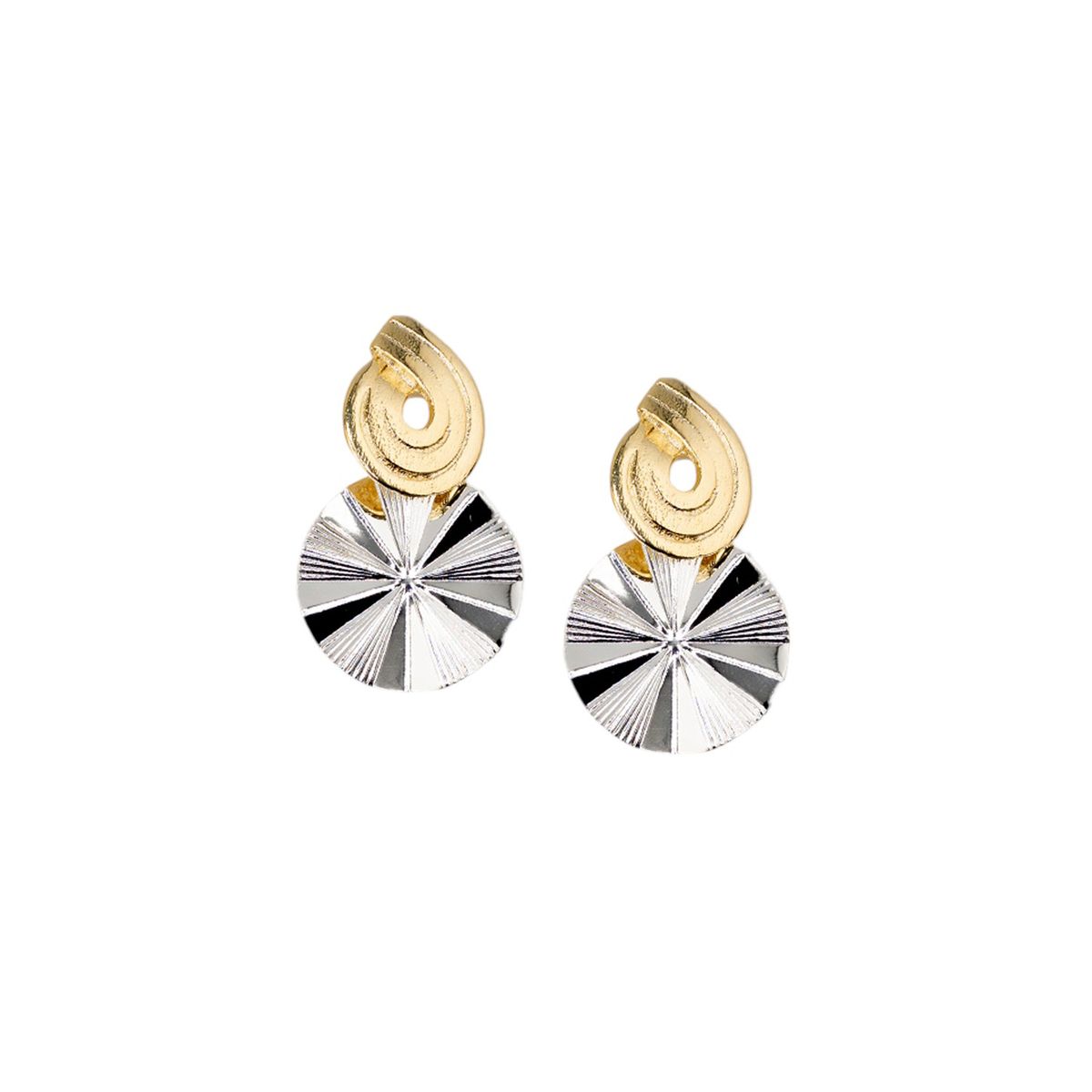 JOYAS MONTERO - Aros Milena Gold Baño de Oro 24k