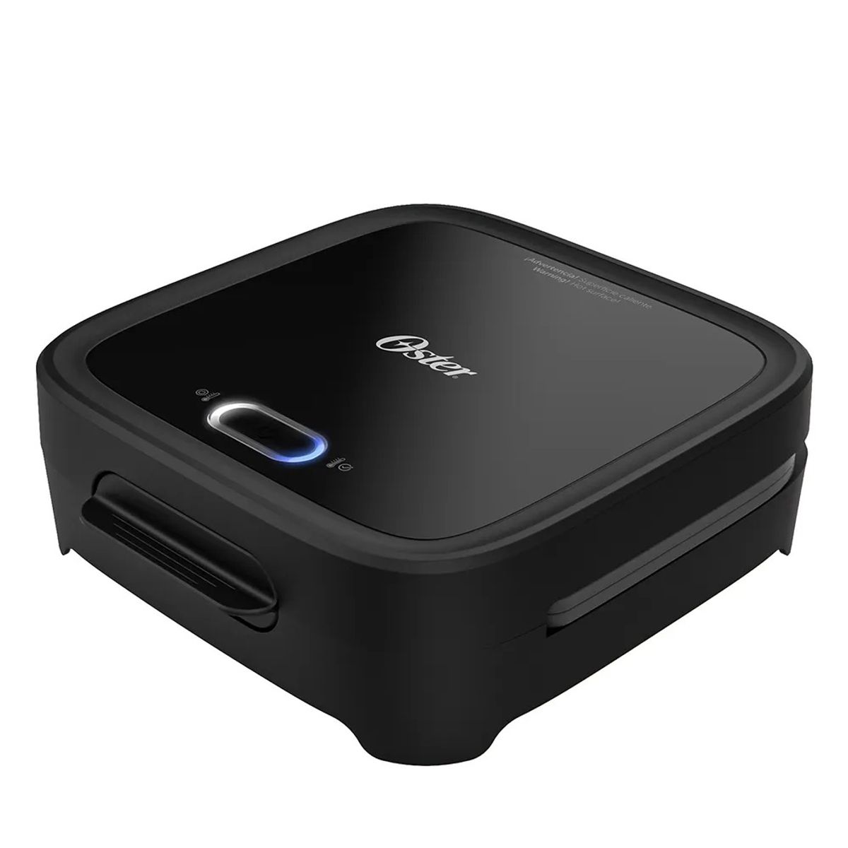 OSTER - Sandwichera Oster® Compacta Con Platos Hondos Ckstsm400 Color Negro