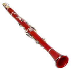 BELLAGIO - Clarinete en Bb color rojo BE-CL-905.