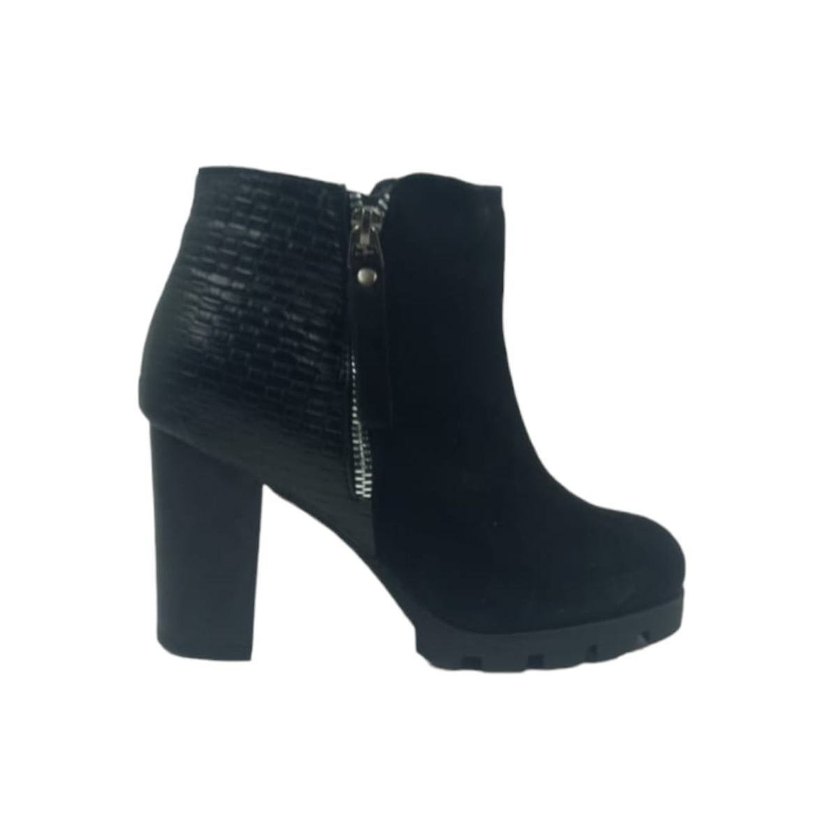 HERIEL - Botin Negro Taco Mujer