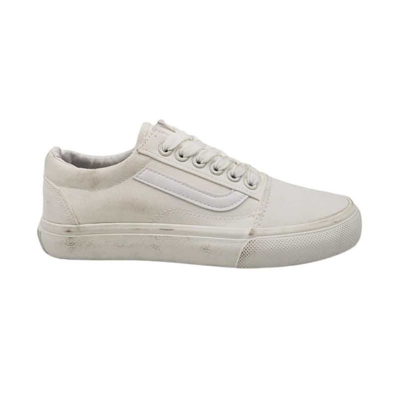 HERIEL - Zapatilla Blanca Plataforma Mujer