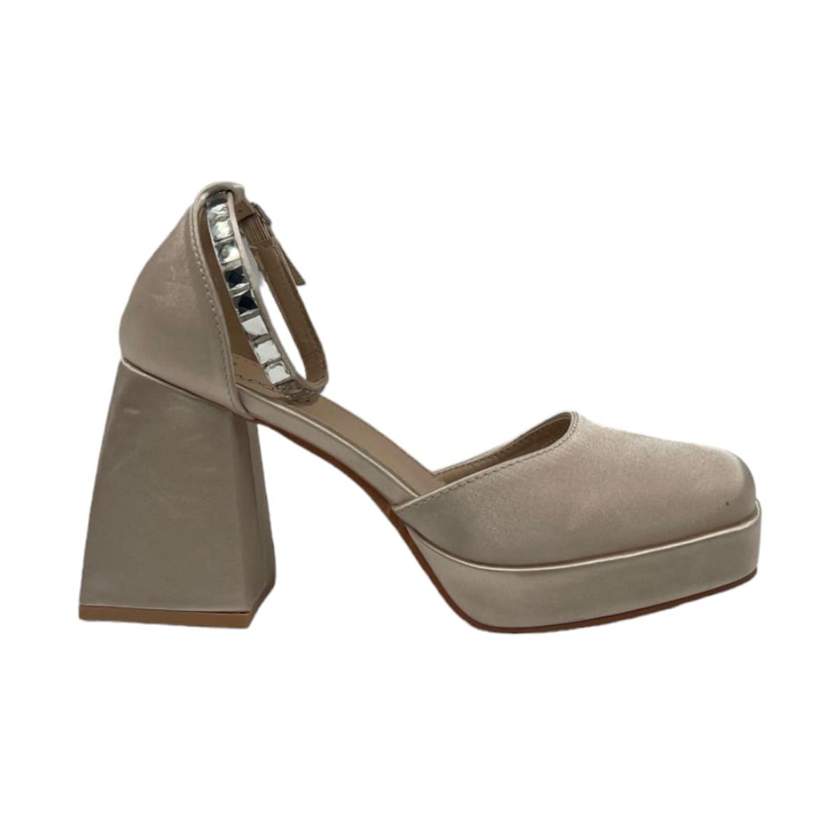 HERIEL - Zapato Beige Taco Mujer