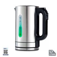 Hervidor de Agua Electrico de 1.7 LTS Tetera Digital Inox