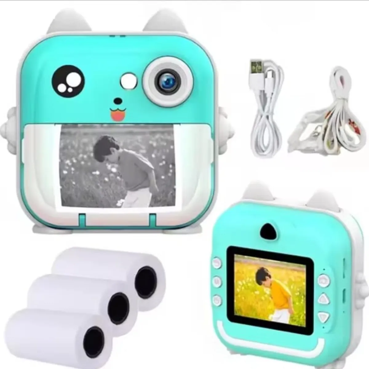 GENERICO - CAMARA DIGITAL IMPRESORA MULTIFUNCION VIDEOS FOTOS JUEGOS AL INSTANTE