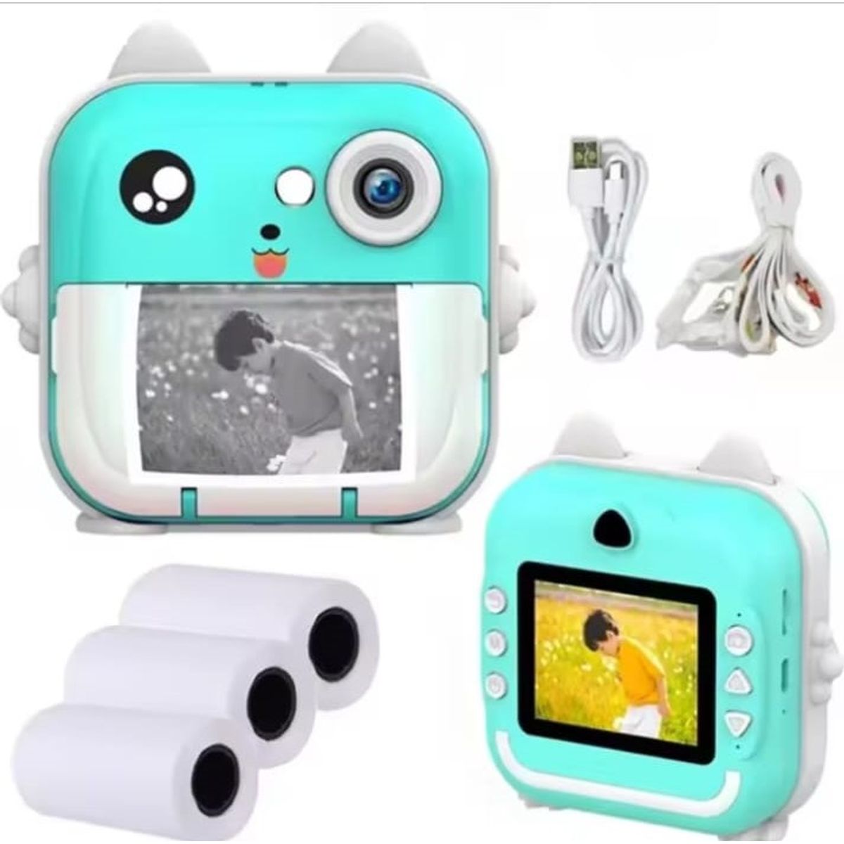 GENERICO - CAMARA DIGITAL IMPRESORA MULTIFUNCION VIDEOS FOTOS JUEGOS AL INSTANTE