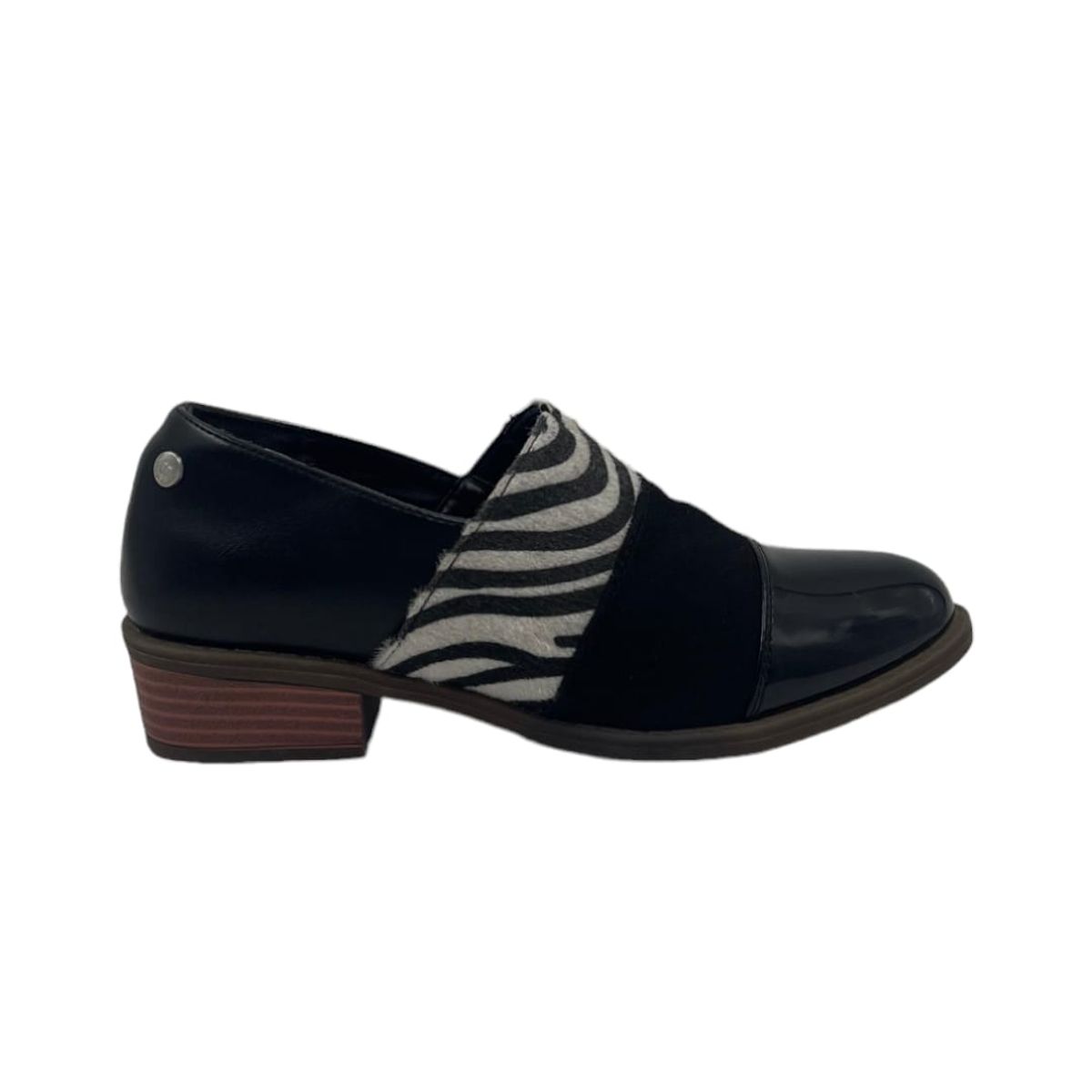 HERIEL - Zapato Negro Print Mujer
