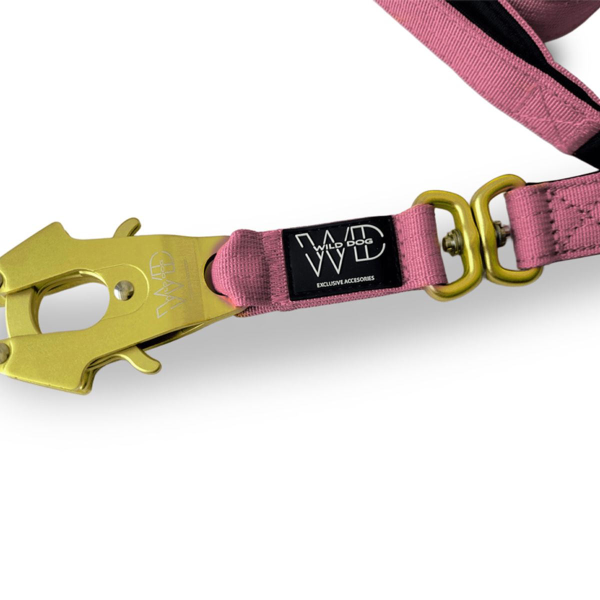 GENERICO - Collar Táctico + Arnes y Correa Para Perro - ROSADO TALLA M