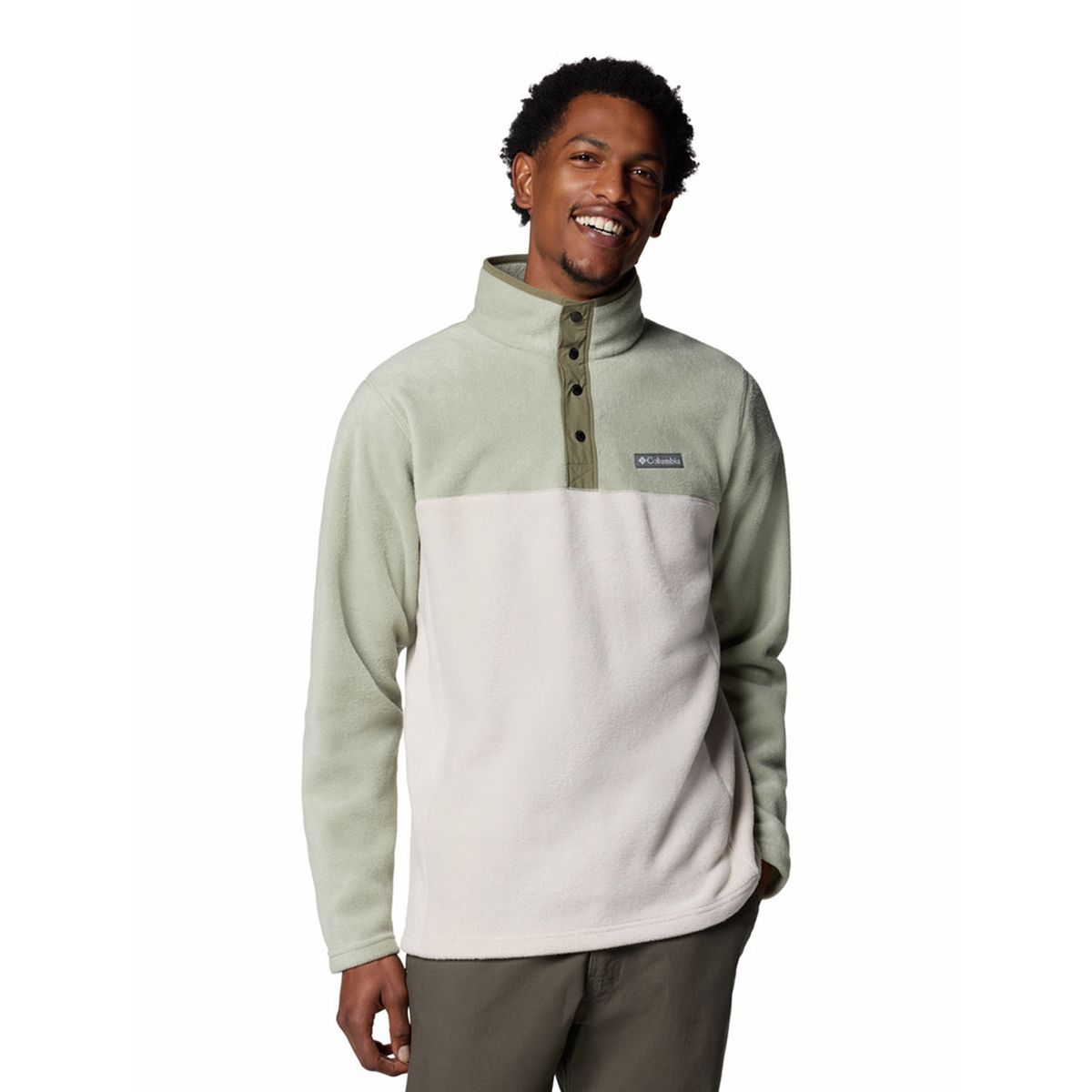 COLUMBIA - Polar Hombre Steens Mountain Half Gris COLUMBIA