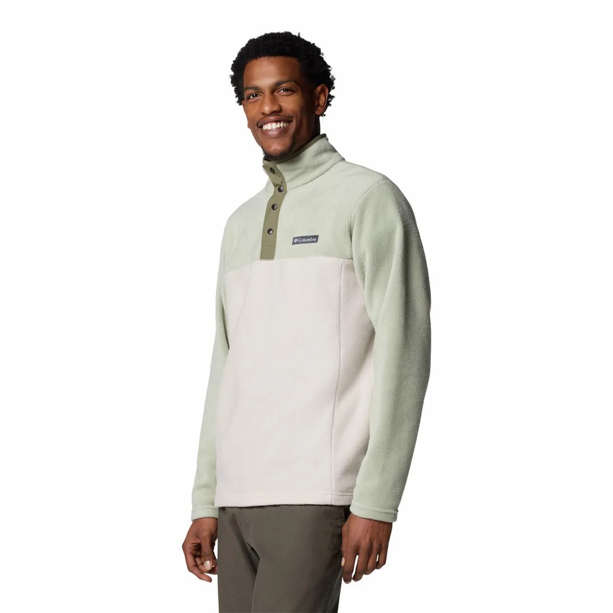 COLUMBIA - Polar Hombre Steens Mountain Half Gris COLUMBIA